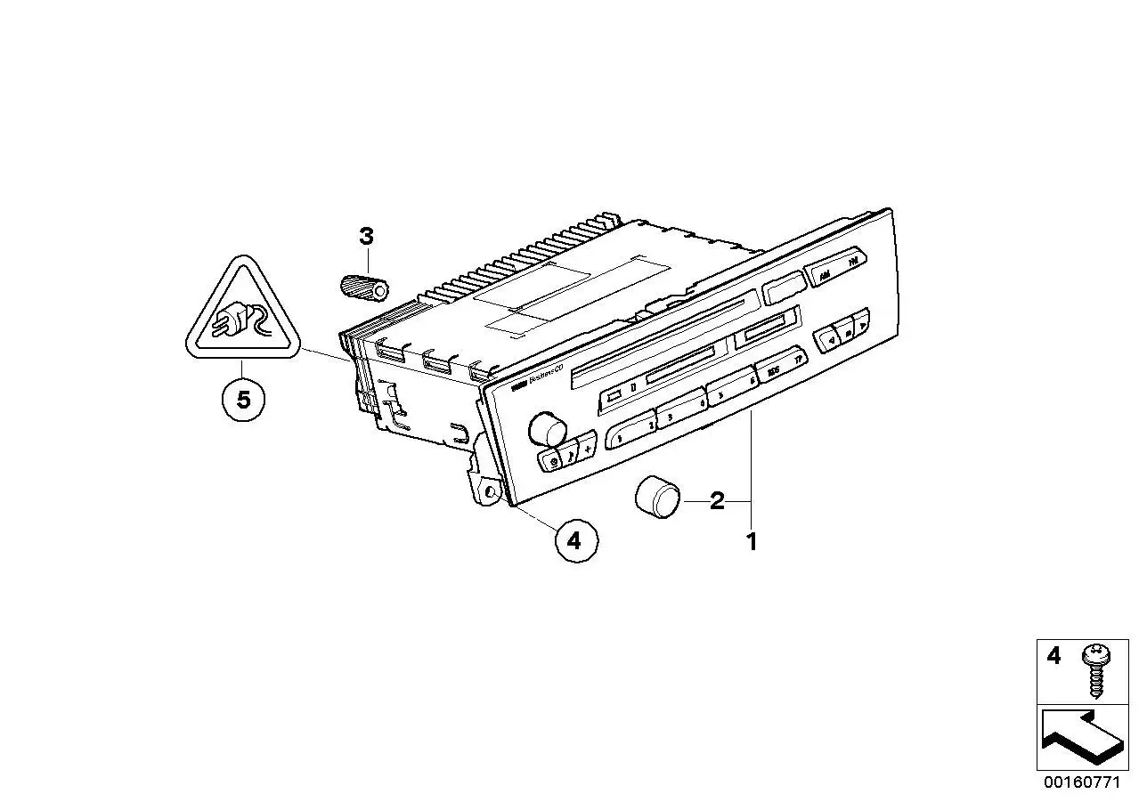 BMW Abdeckkappe G11 G12 G14 G15 G16 G20 61138387206