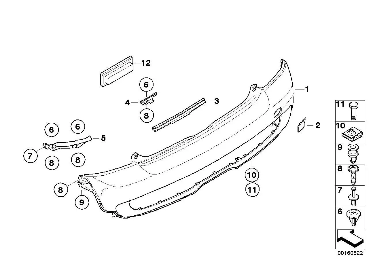 BMW Abstützung links R56 R57 R58 R59 51122751303