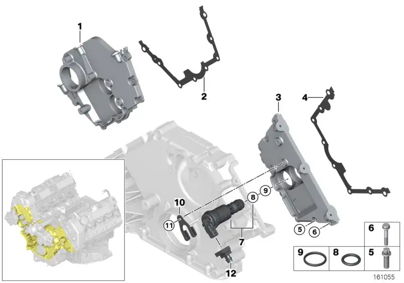 BMW Dichtung Metall E53 E60 E61 E63 E64 E65 E66 E70 11147506424 -