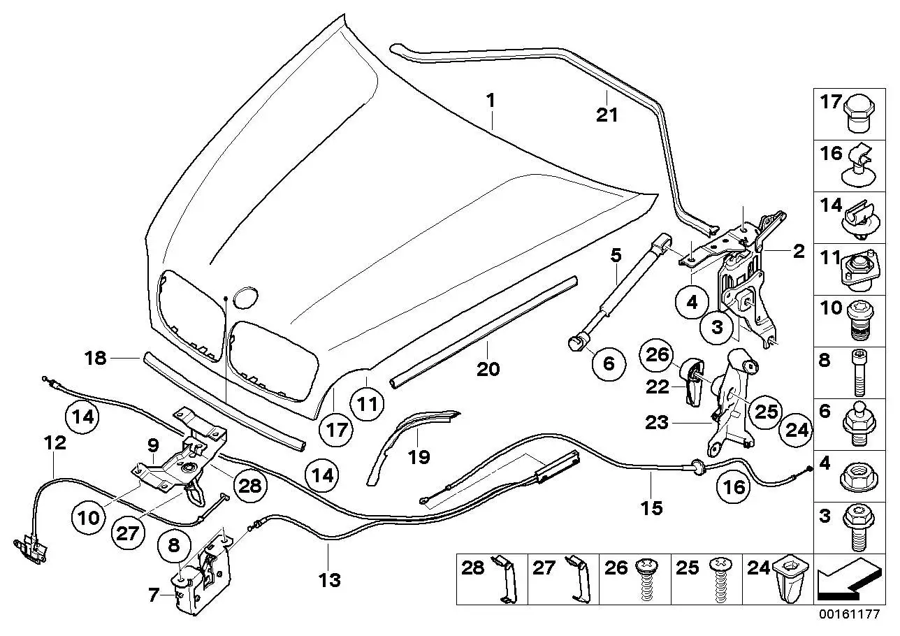BMW Dichtung E70 E71 E72 51237161345