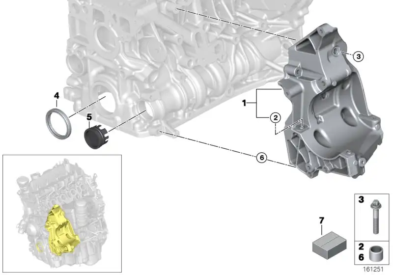BMW Wellendichtring E60 E61 E70 E71 E81 E82 E83 E84 E87 E88 E90 E