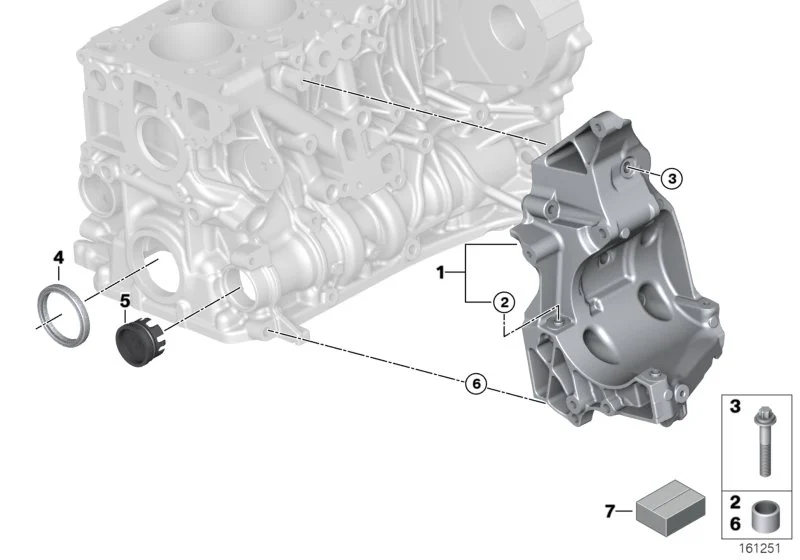 BMW Verschlussdeckel mit Dichtung E60 E61 E81 E82 E83 E84 E87 E88 E90 E91 E92 E93 F07 F10 F11 F15 F20 F21 F22 F23 F25 F26 F30 F31 F32 F33 F34 F36 F39 F44 F45 F46 F48 G01 G02 G05 G06 G11 G12 G20 G21 G28 G29 G30 G31 G32 F54 F55 F56 F57 F60 11117797932
