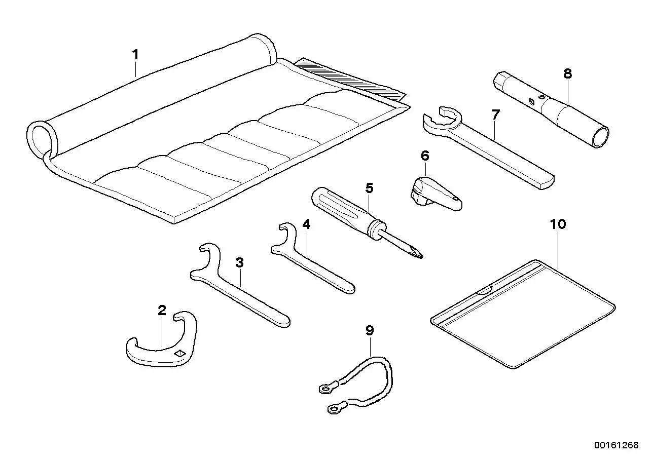 BMW Hakenschlüssel K29 33537706495 - Bildposition 03