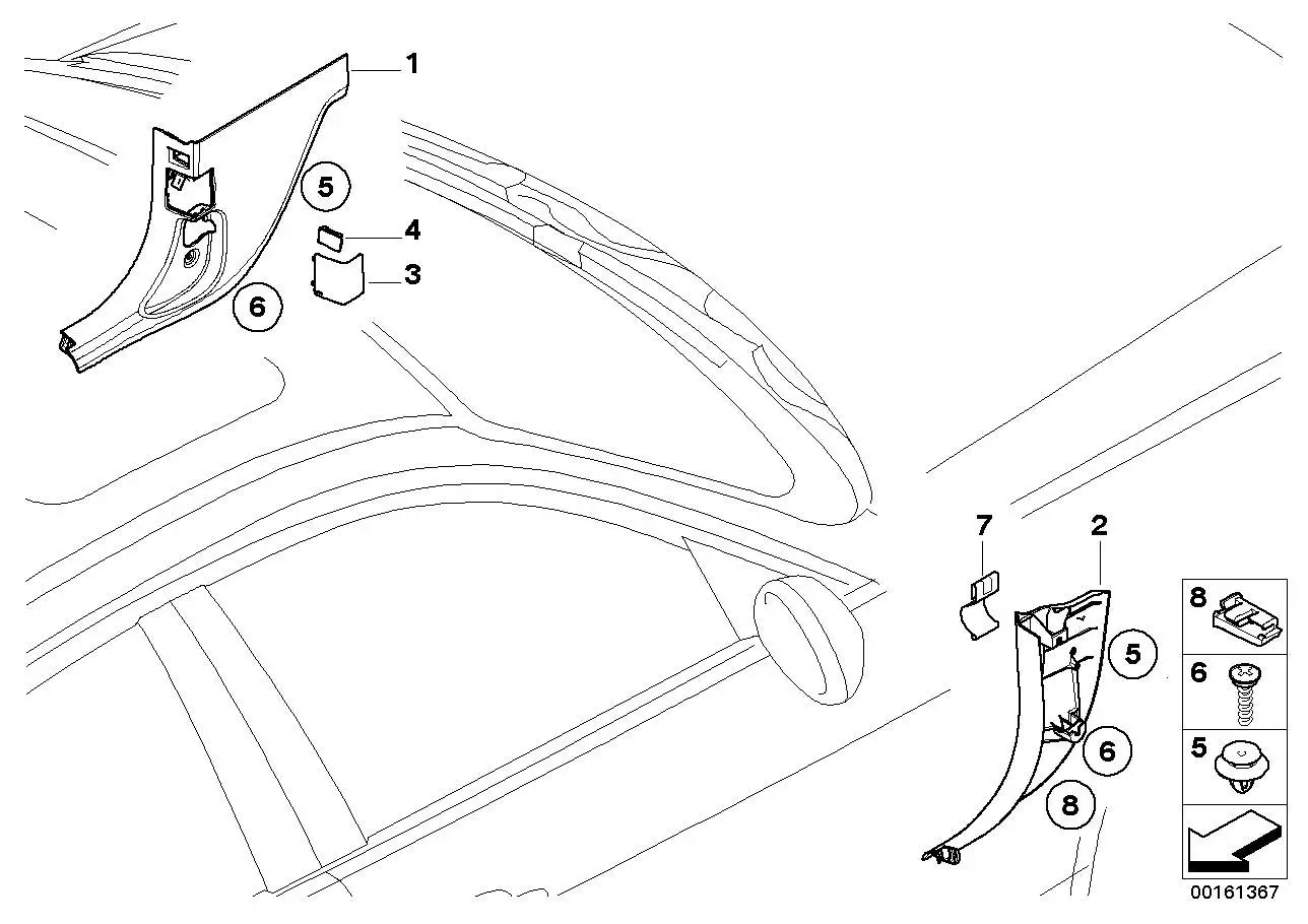 BMW Abdeckung OBD-Stecker E84 E90 E91 E92 E93 51437147543