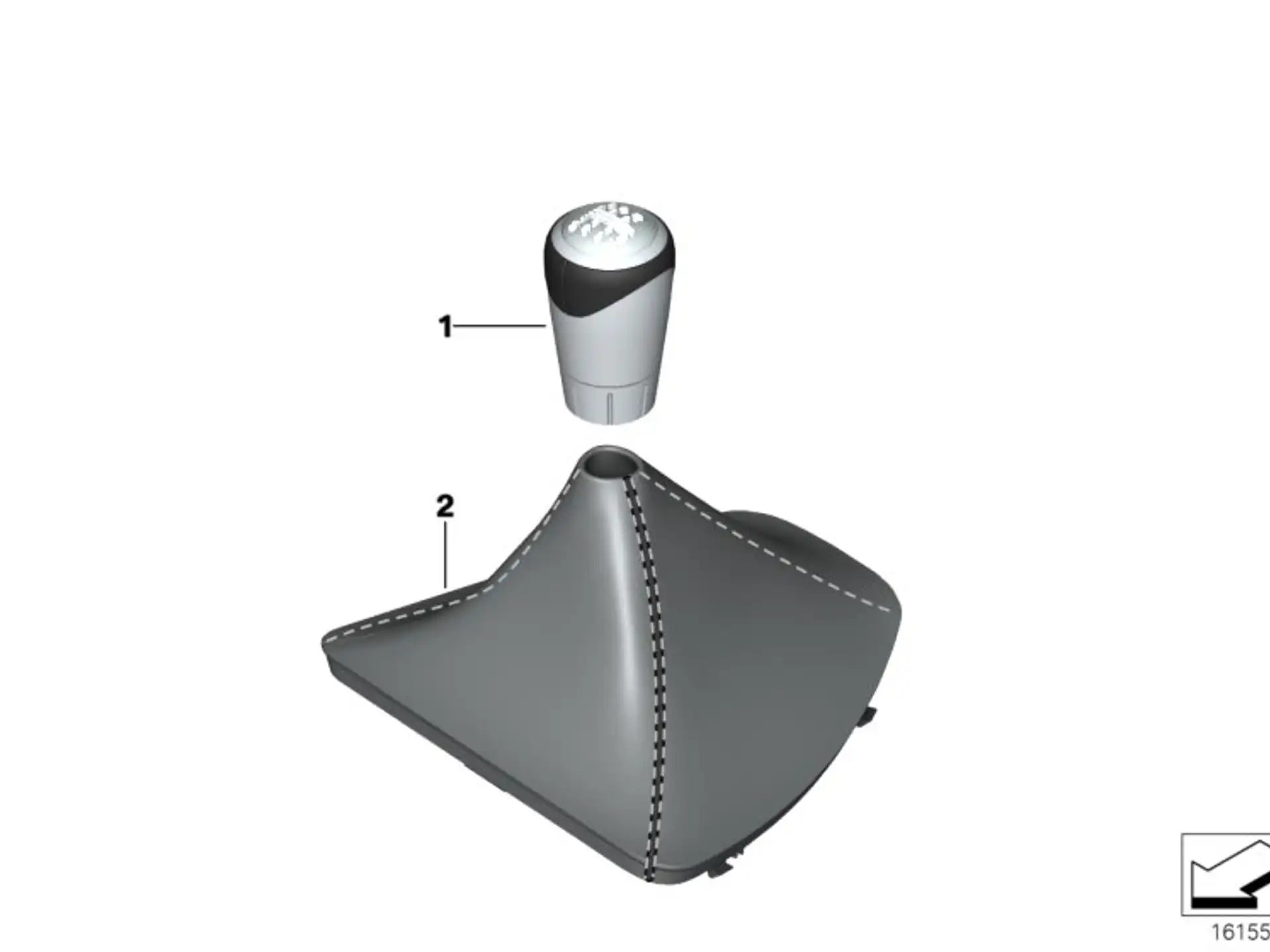 BMW Balg Performance Schaltknopf E90 E91 E92 E93