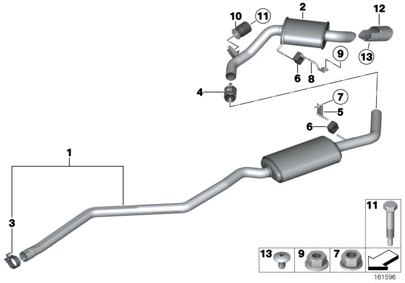 BMW Schwingungstilger E81 E87 E90 E91 E92 E93 18307795604