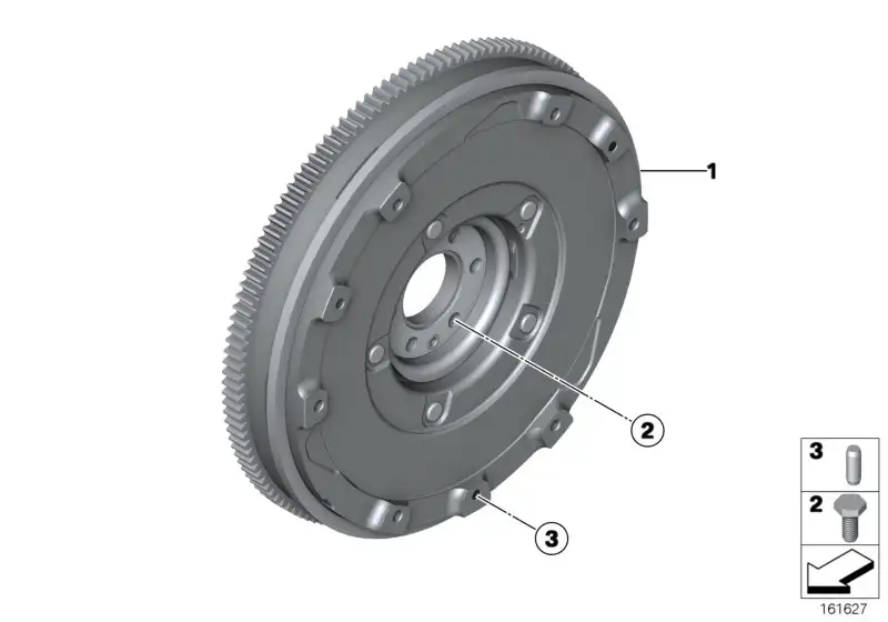 BMW Zweimassenschwungrad R55 R56 R57 21207575069
