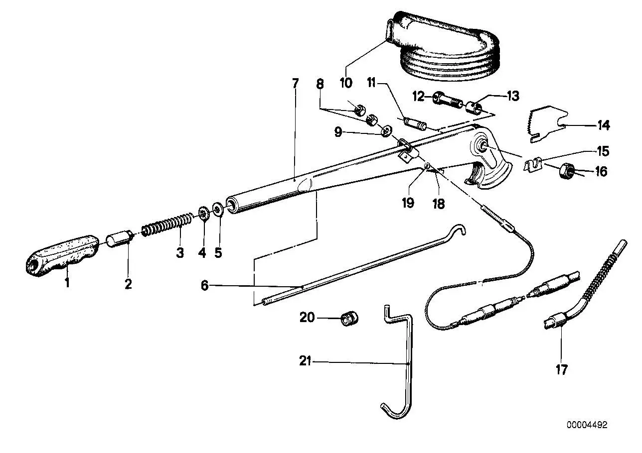 BMW Distanzrohr E12 E21 E24 34411118529 - 3er E21, 5er E12, 6er E