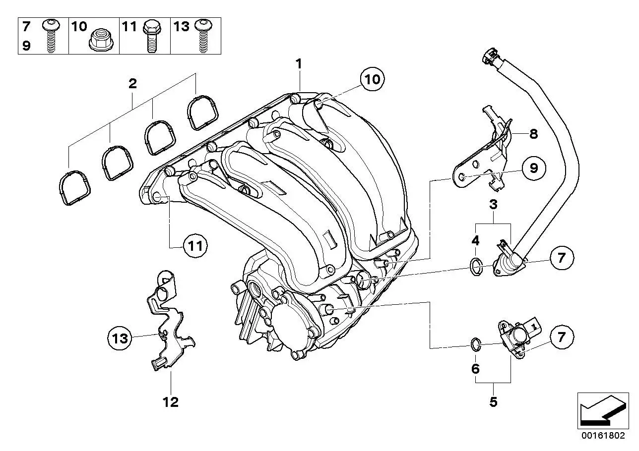 BMW O-Ring E46 E53 E60 E61 E63 E64 E65 E66 E70 E81 E82 E83 E84 E8