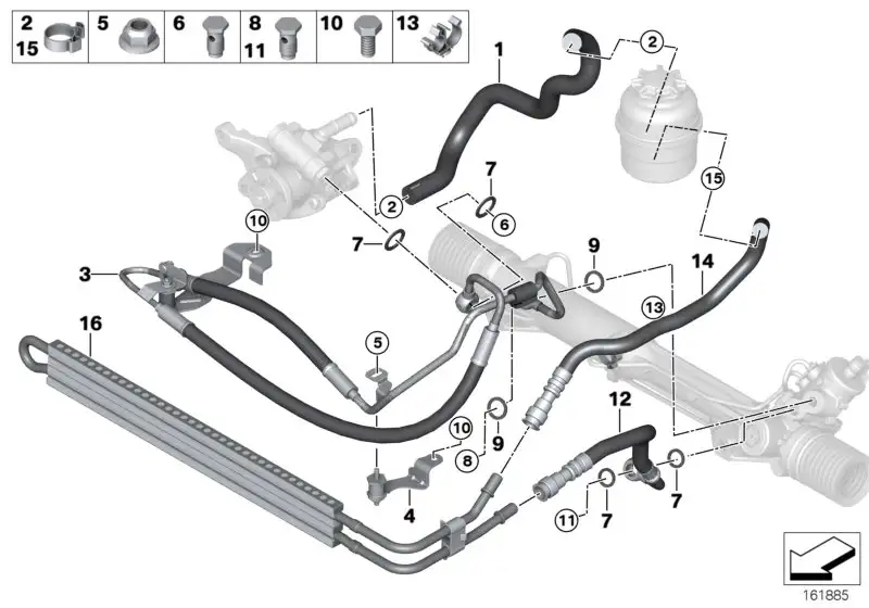 BMW Dehnschlauch 32416776317
