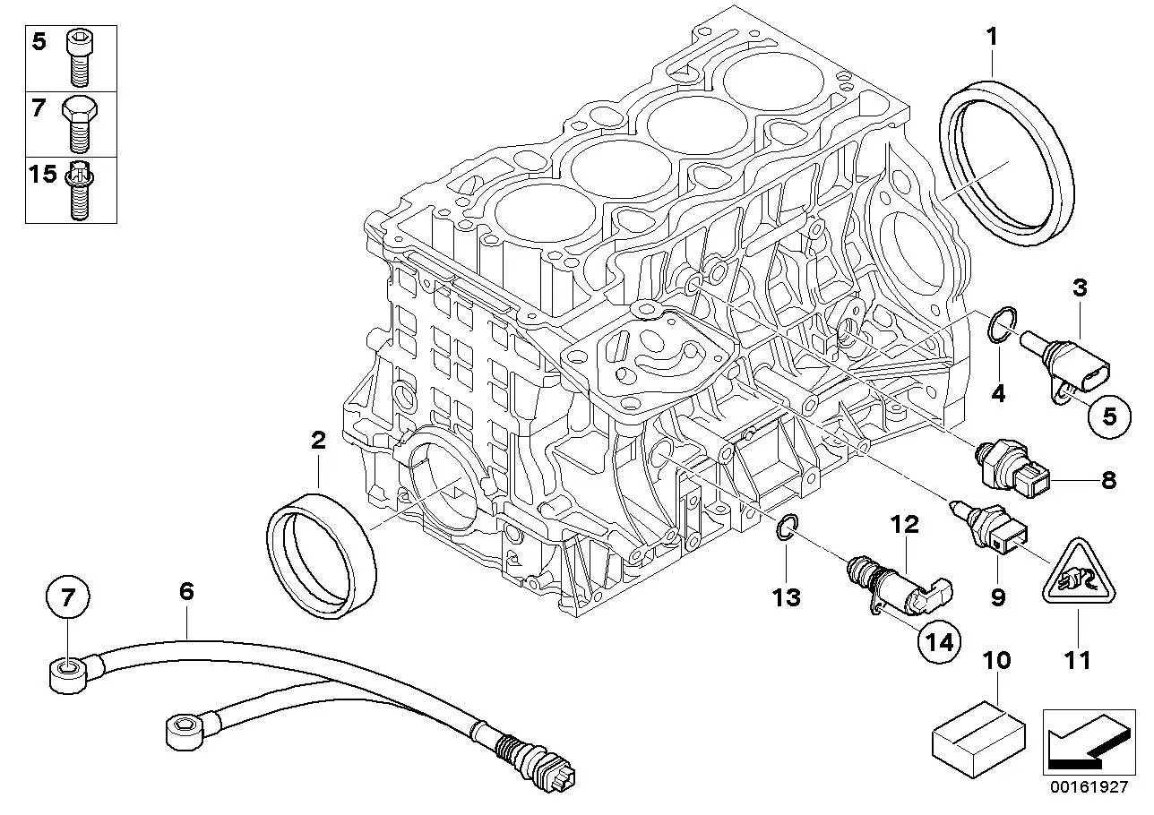 BMW Buchsengehäuse E31 E32 E34 E36 E38 E39 E46 E52 E53 E60 E61 E6