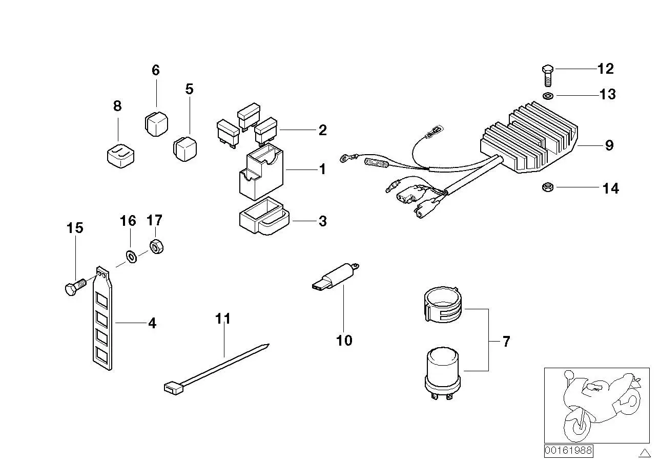 BMW Diode 61312346465