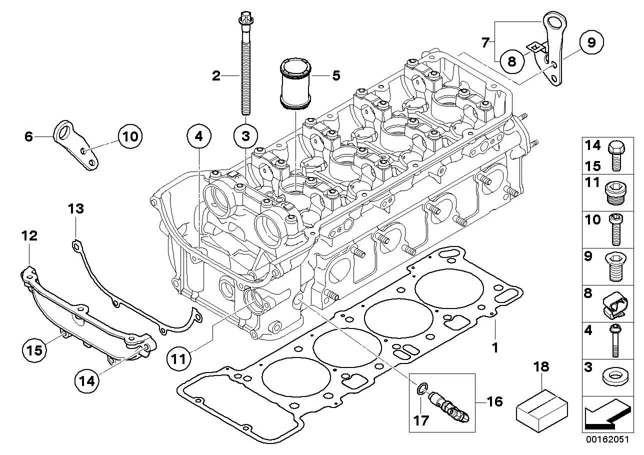 BMW Deckel E90 E92 E93 11127838053 - Bildposition 12