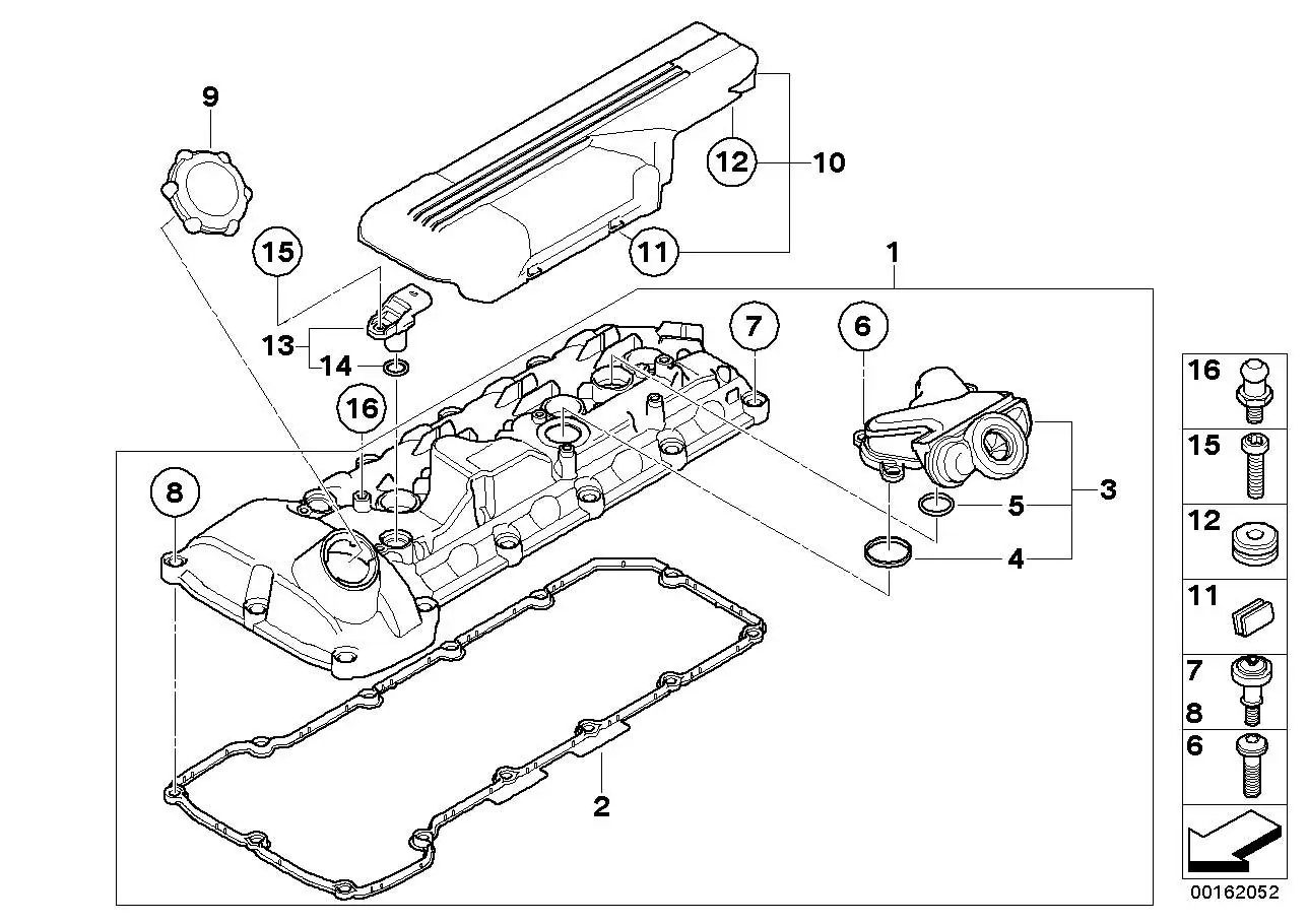BMW Ölabscheider E90 E92 E93 11157848155