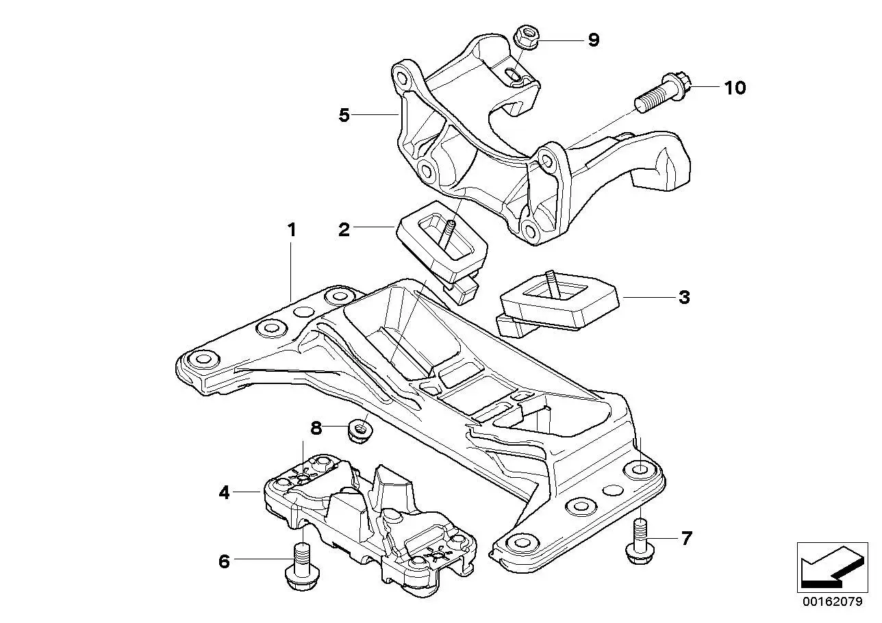 BMW Getriebelager E60 E61 E63 E64 22316771741 - Bildposition 02