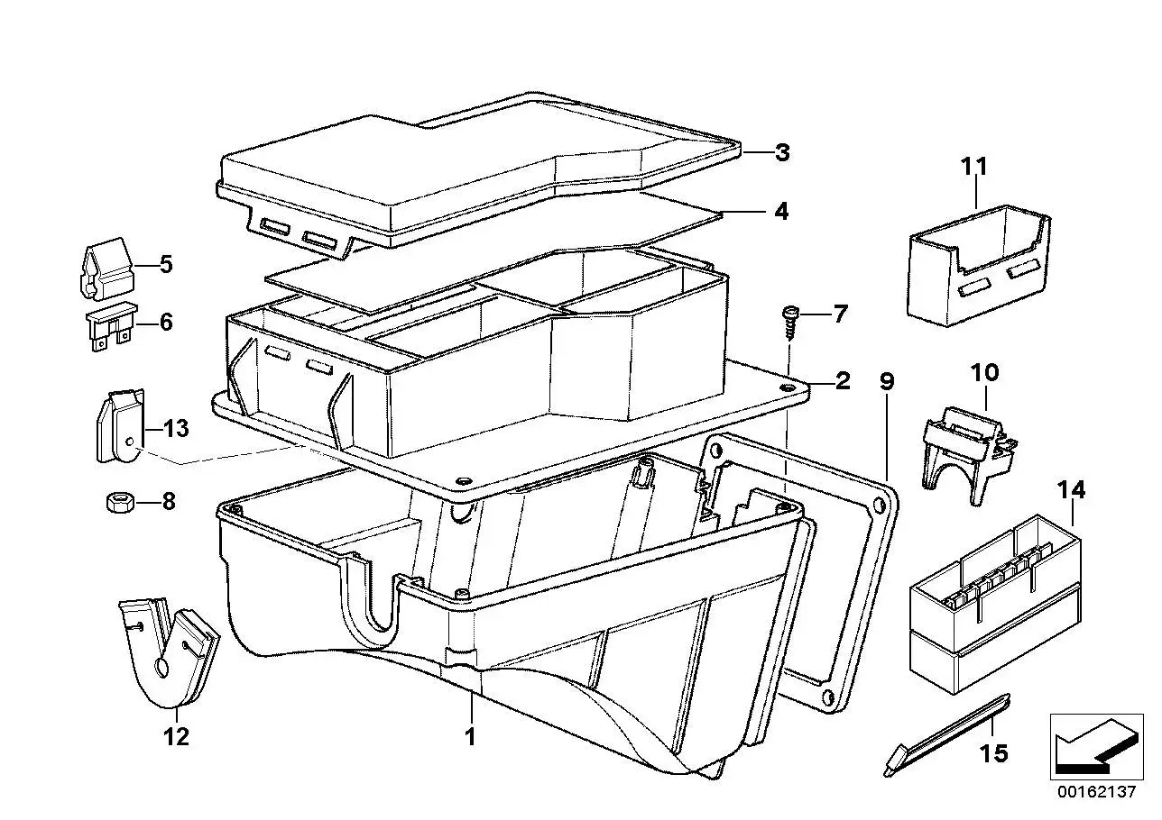 BMW Gummitülle E36 61138353222