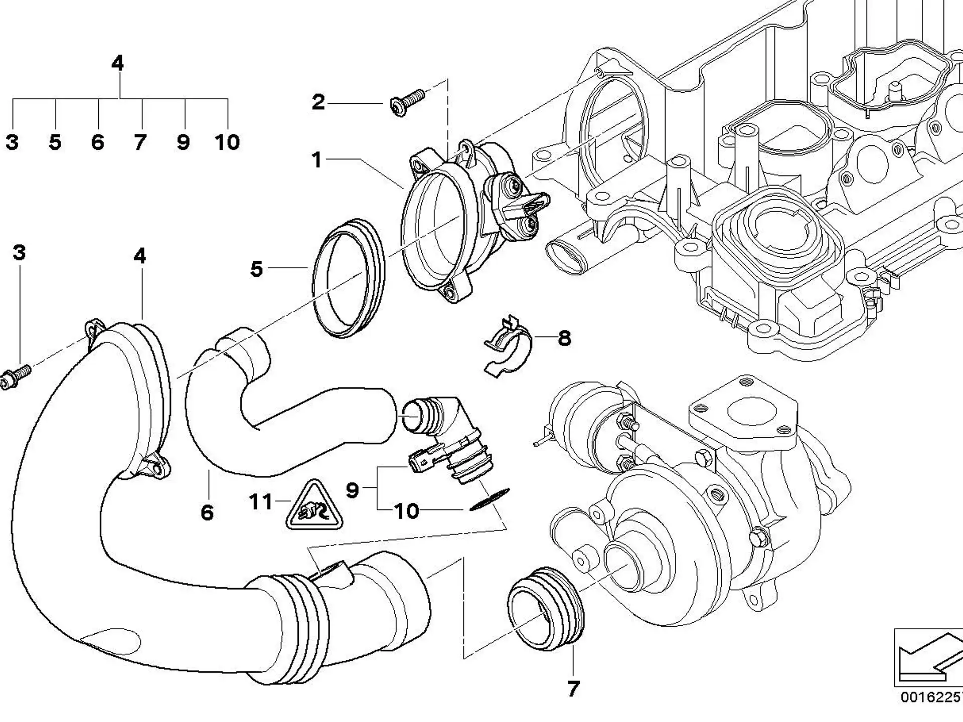 BMW Dichtring E38 E39 E46 E53 E60 E61 E65 E66 E70 E71 E83 E90 E91 E92 E93 13717792090