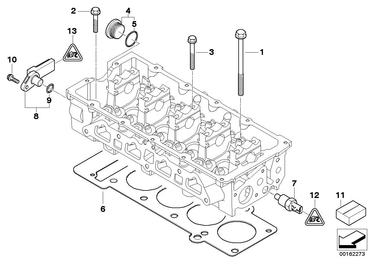 BMW Nockenwellensensor R50 R52 R53 12141485845