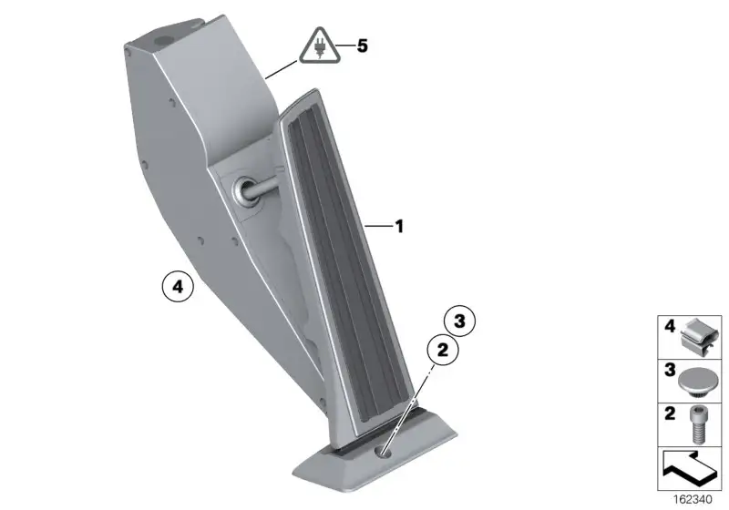 BMW Fahrpedalmodul Schaltgetriebe E81 E82 E87 E88 E90 E91 E92 E93