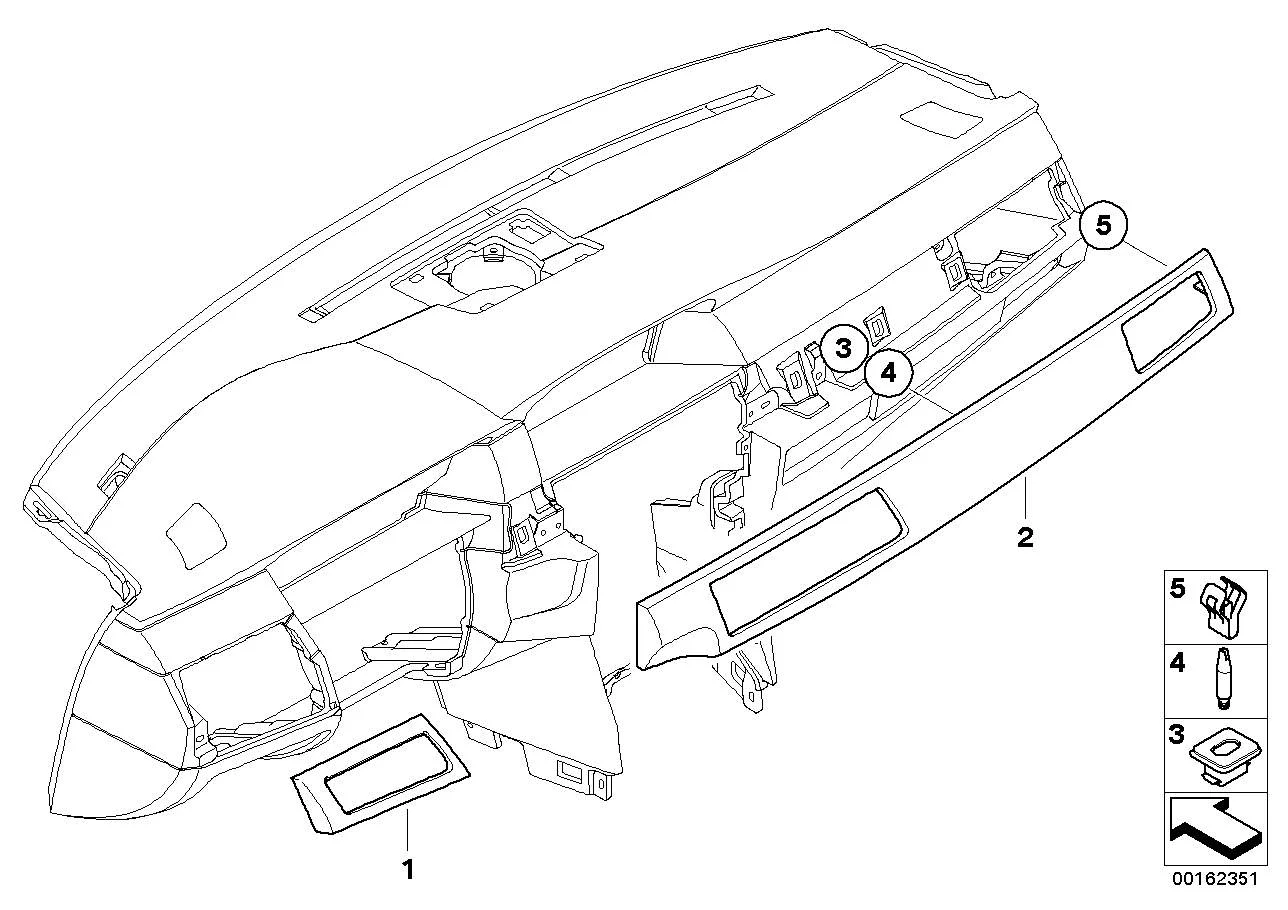 BMW Einsatz E60 E61 07147146317
