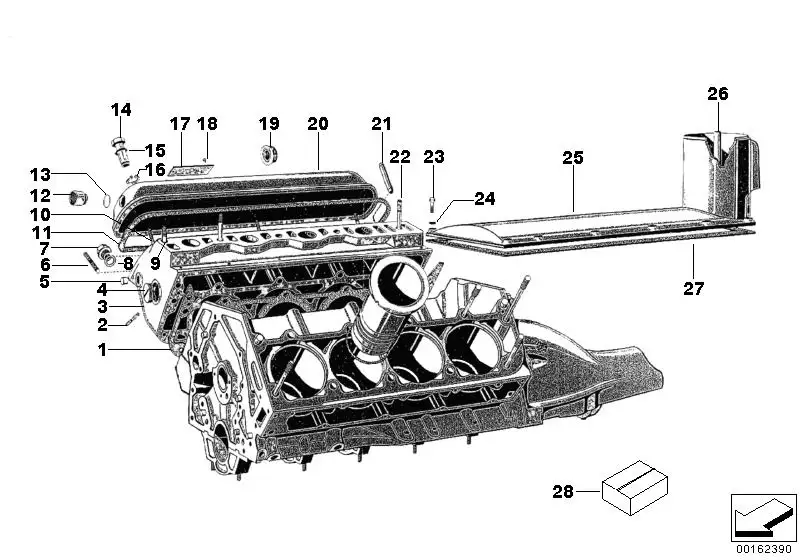 BMW Ölfilter 11420561207