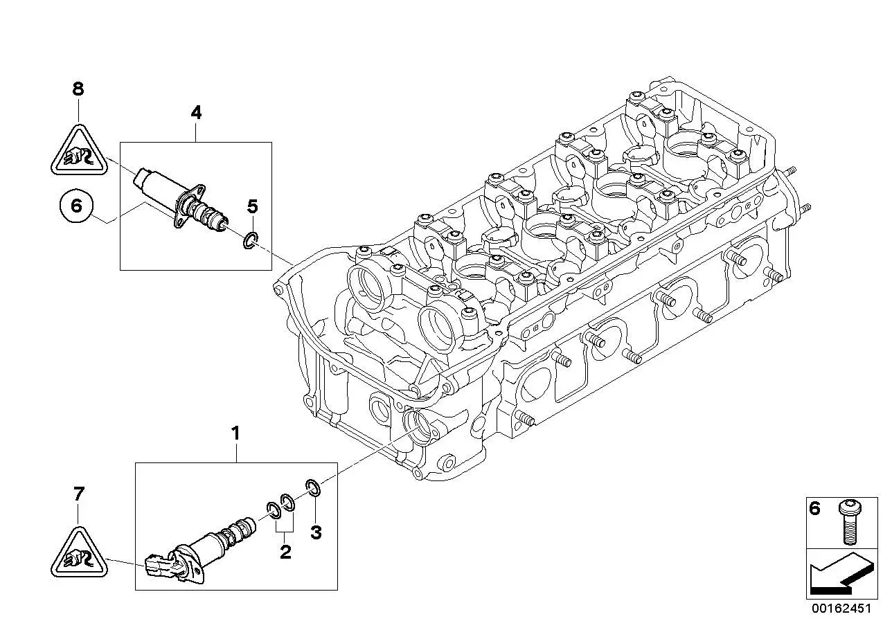BMW Magnetventil E90 E92 E93 11367843118 - Bildposition 04