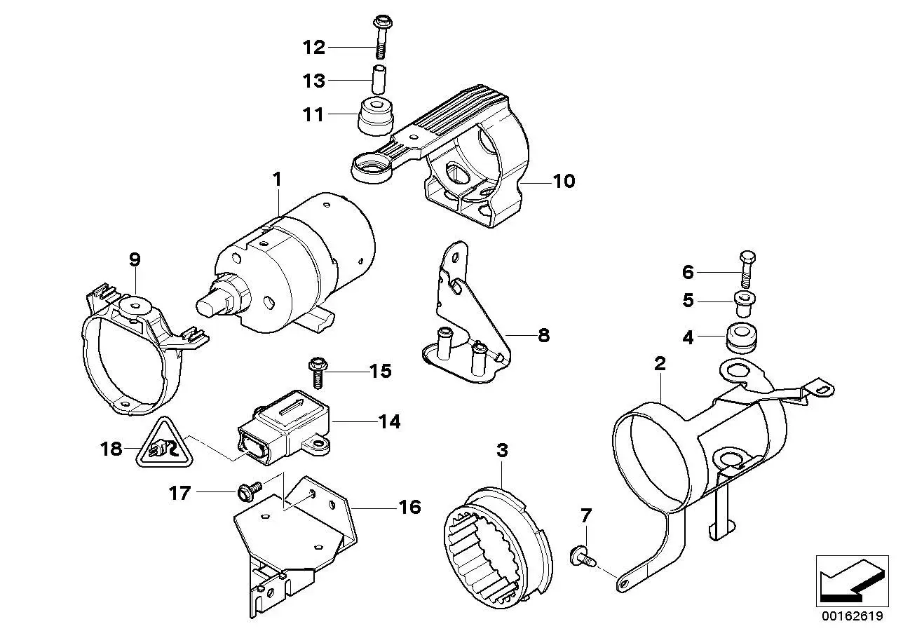 BMW Vorladepumpe DSC E38 E39 E52 E65 E66 34516781435 - 5er, 7er,