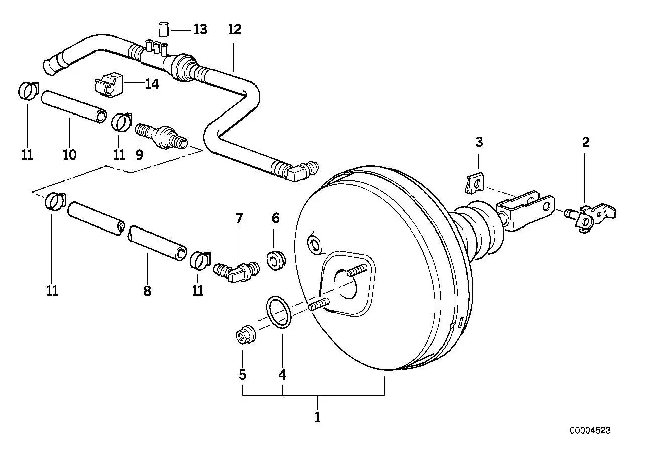 BMW Winkel Rückschlagventil E36 E39 34301161607