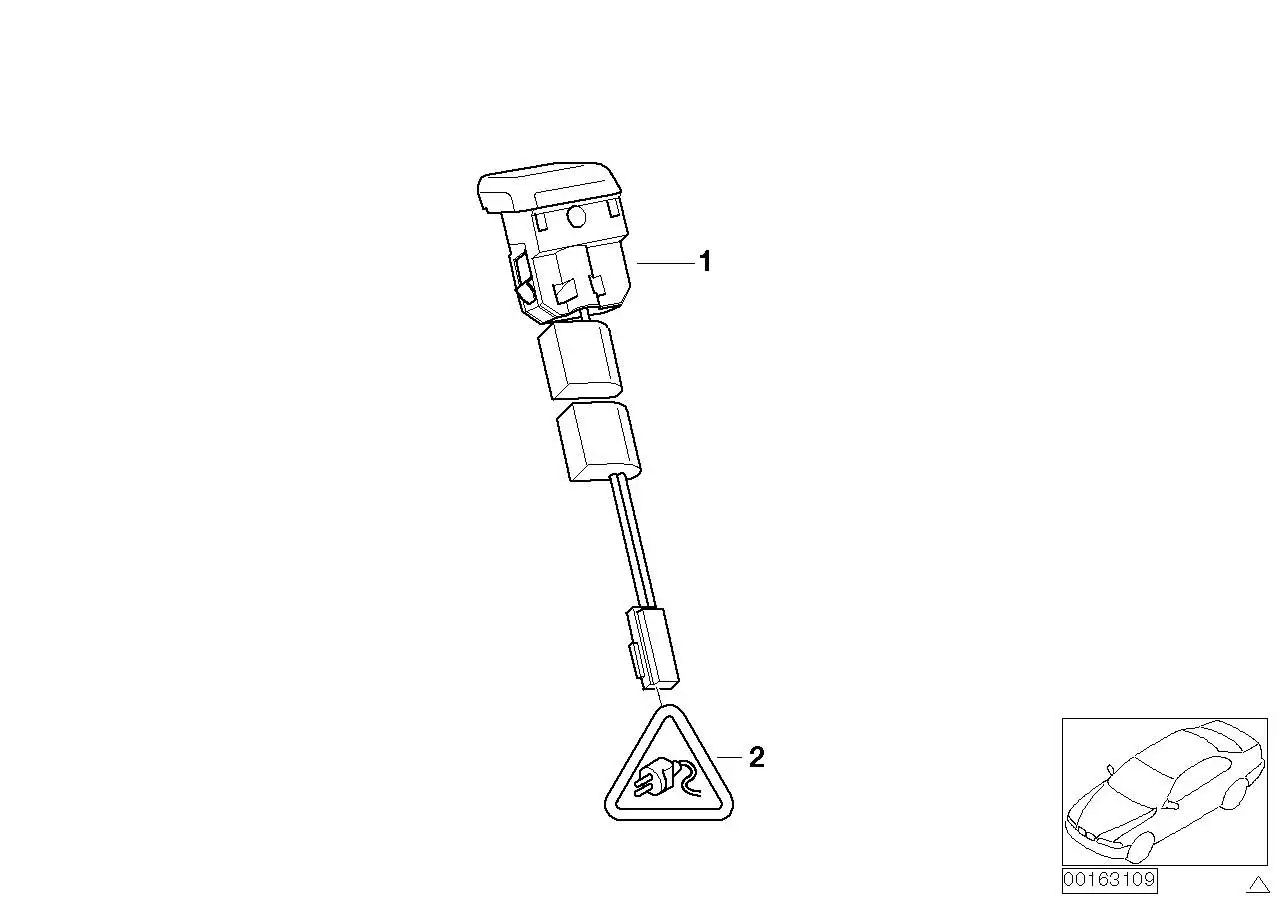 BMW Solarsensor E46 64116901570