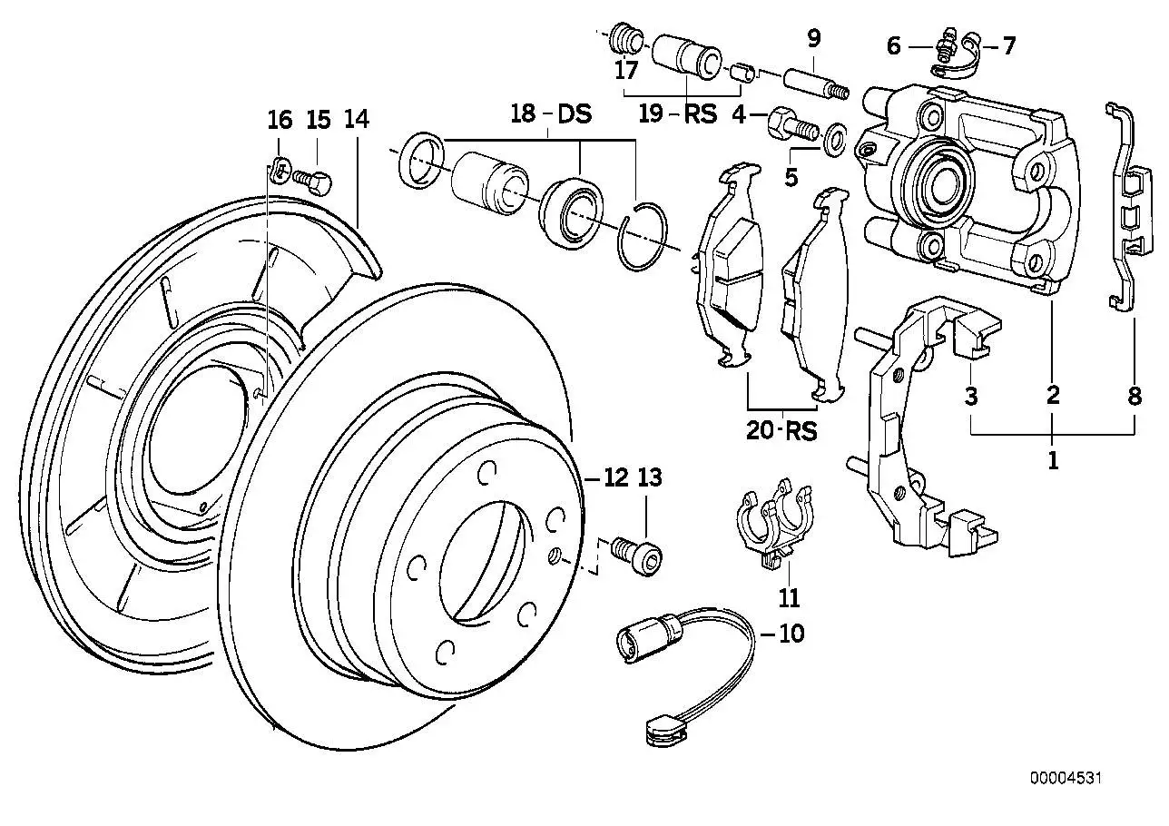 BMW Bremsscheibe 34210017514
