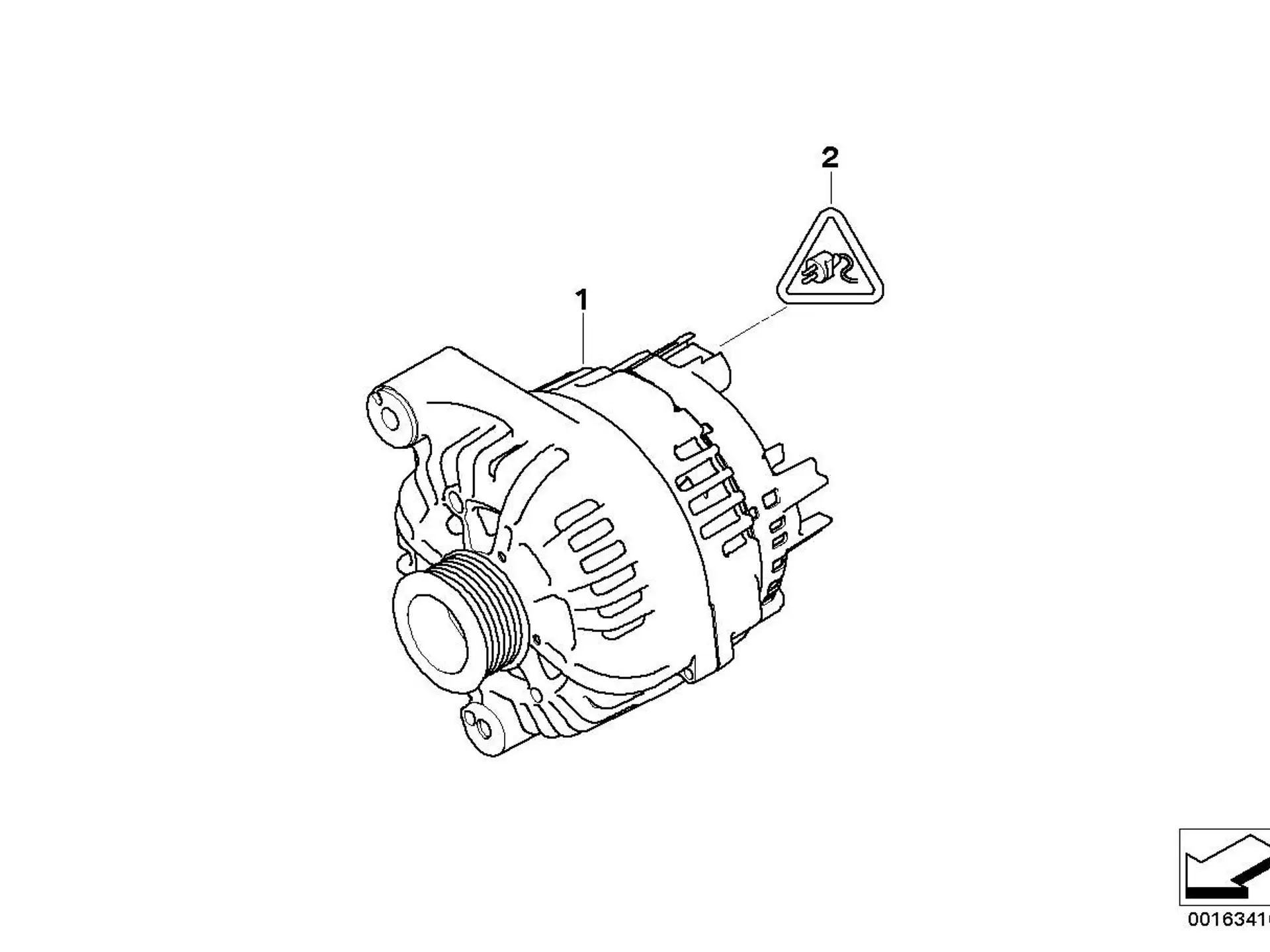 BMW Satz Alu-Schrauben Generator E60 E61 E63 E64 E65 E66 E70 E81 E82 E83 E84 E87 E88 E89 E90 E91 E92 E93 F01 F02 F10 F11 F25 12310392568