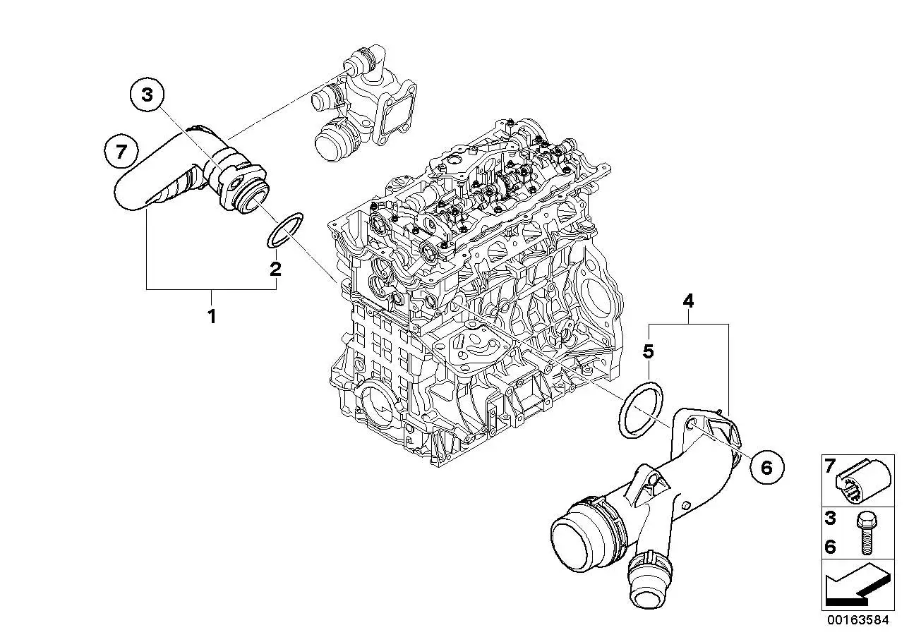BMW O-Ring E46 E60 E81 E82 E83 E84 E85 E87 E88 E90 E91 E92 E93 11