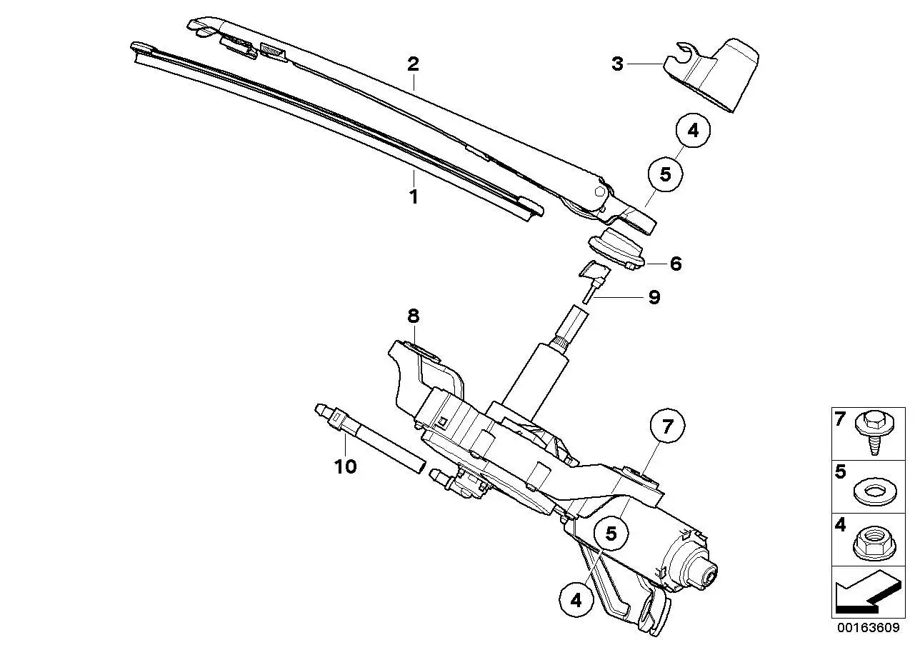 BMW Verbindungsstück E53 E65 E66 E91 61688252747 - 3er, 7er, X5