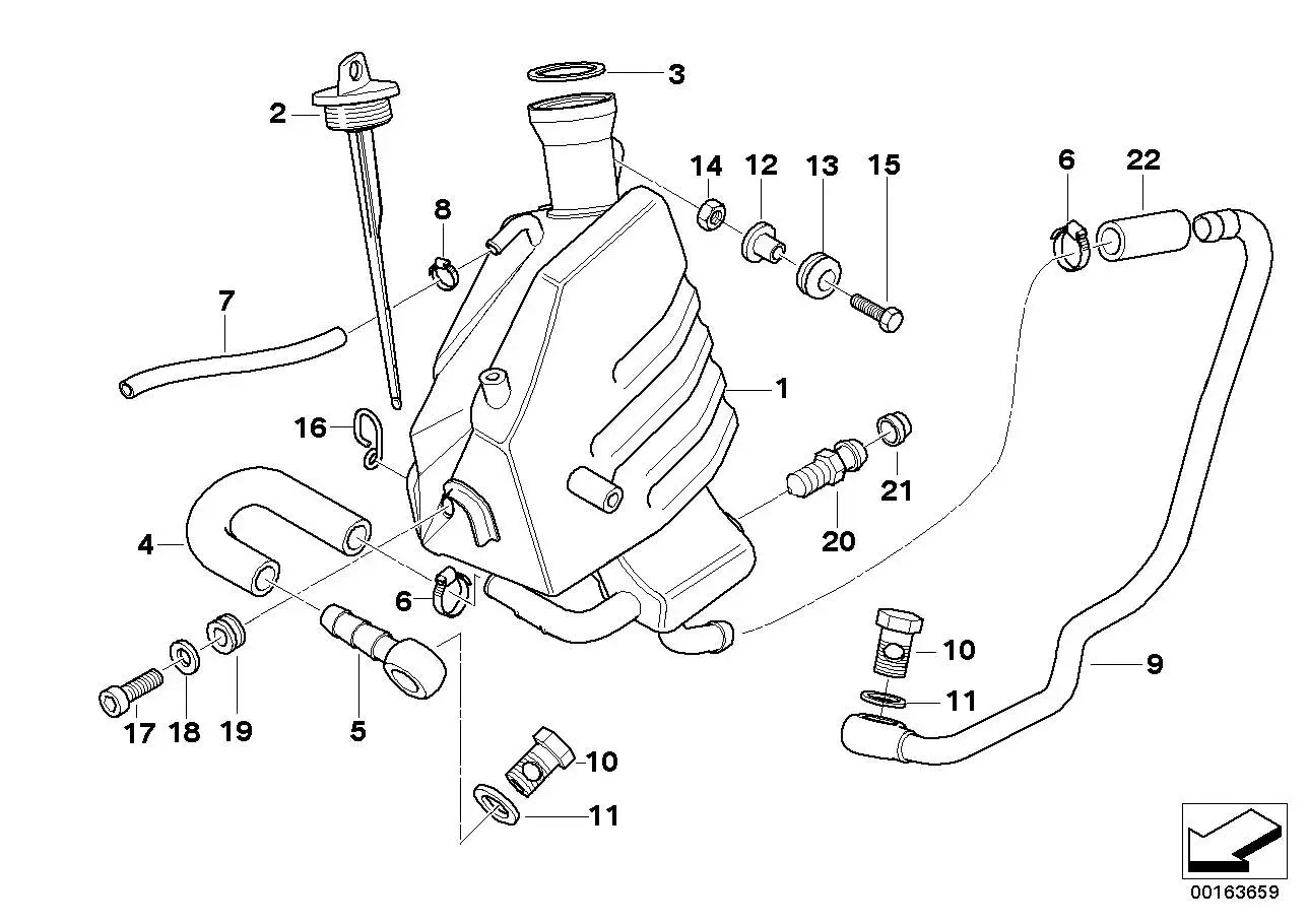 BMW Gummitülle K15 11437696987 - Bildposition 19