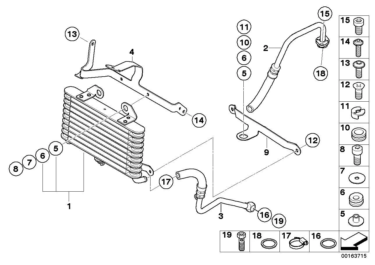 BMW Sicherungsscheibe K17 K18 K19 K25H K34 K40 K41 K42 K43 K44 K46 K47 K48 K49 K61 K73 R22 07129905244