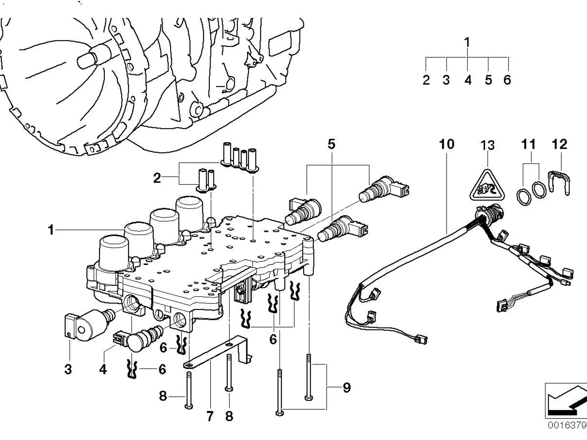 BMW Magnetventil Ein/Aus E39 E46 E53 E83 24337504753