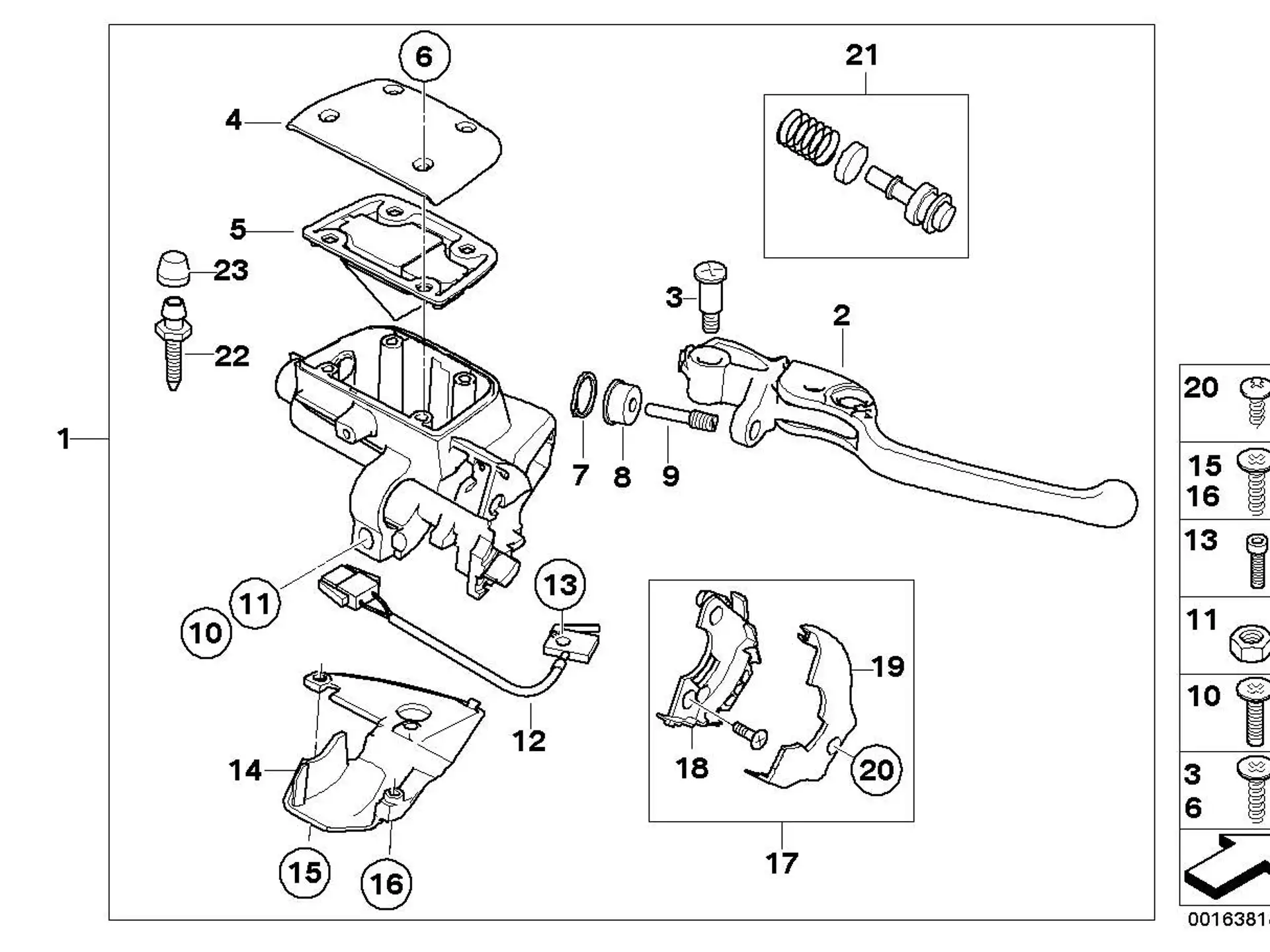 BMW Faltenbalg K26 K30 K41 K44 R21 R21A R22 R28 32722333063