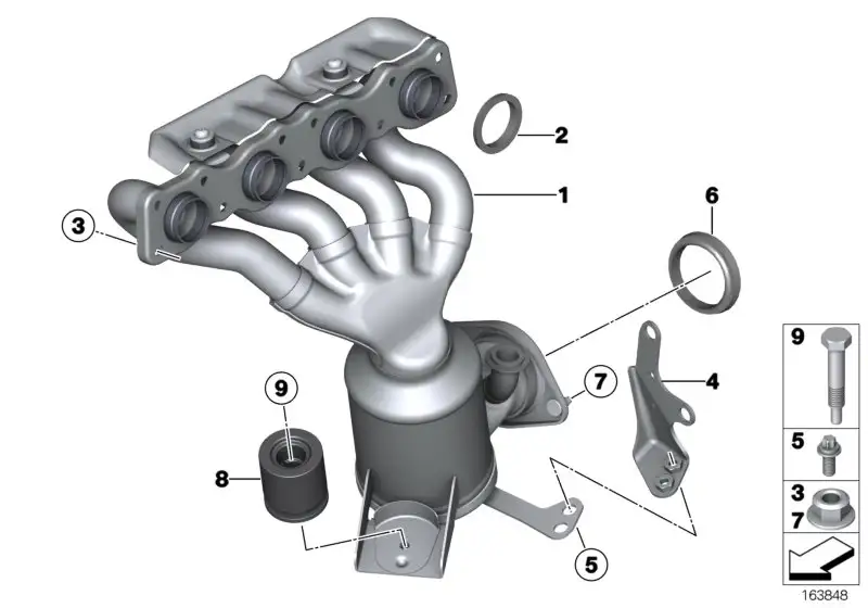 BMW Schwingungstilger E81 E87 E88 E90 E91 E92 E93 G01 G02 G11 G12