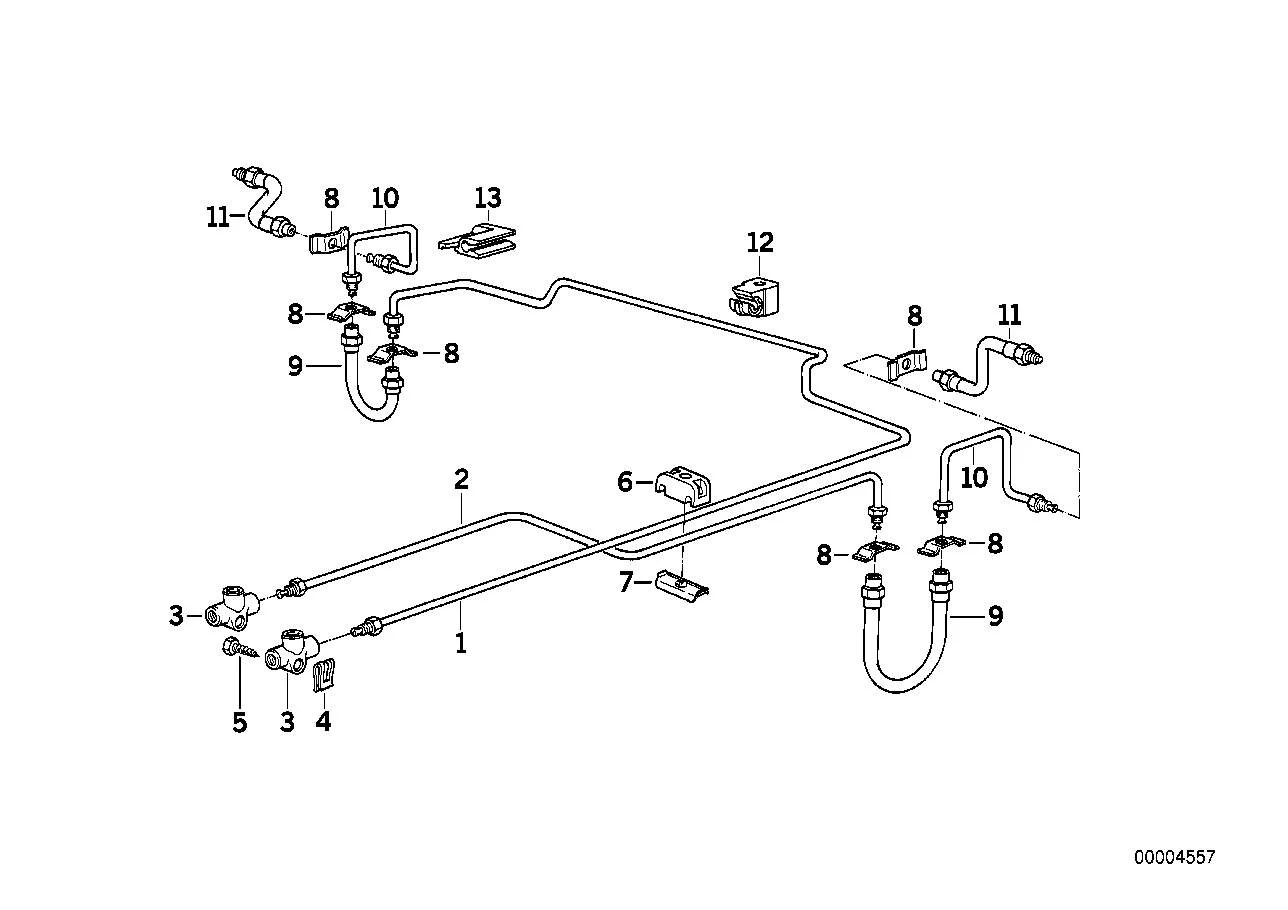 BMW Zwischenstück E23 E24 E28 E32 E34 E36 34321160028