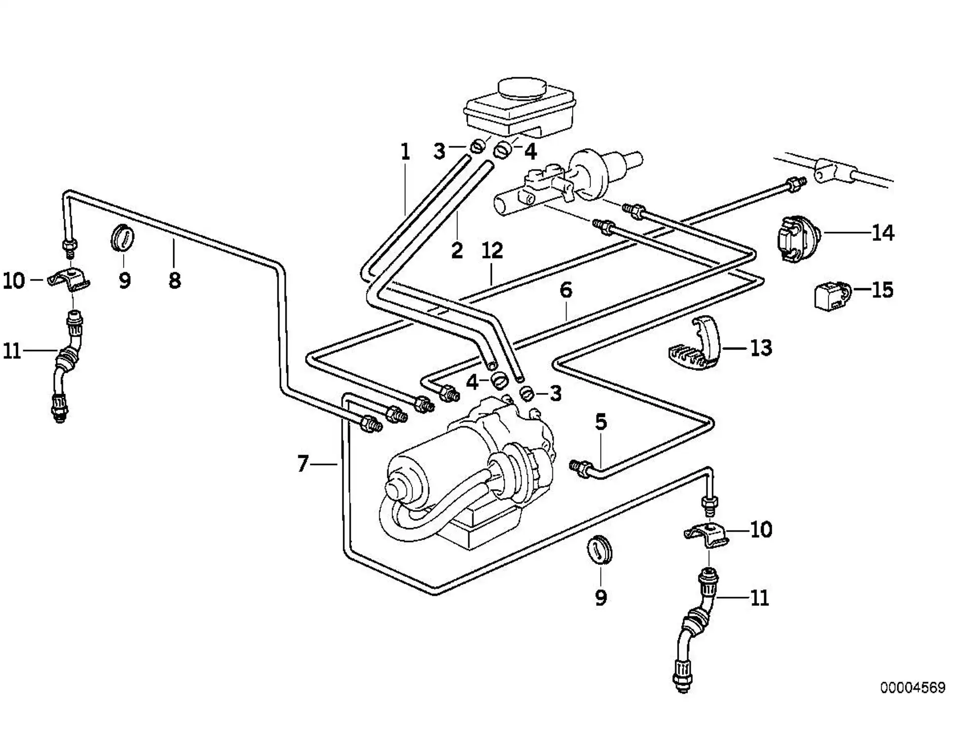 BMW Abstandshalter 4-fach E23 E24 E28 E30 E31 E32 E34 E36 E39 E46 E60 E61 E63 E64 E65 E66 E85 E86 F20 F21 F22 F23 F30 F31 F32 F33 F34 F36 F39 F44 F45 F46 F48 F90 G11 G12 G20 G21 G28 G29 M40i G30 G31 G32 I12 I15 F54 F55 F56 F56E F57 F60 34326777692