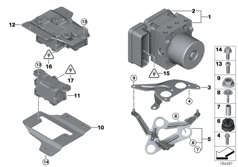 BMW Buchsengehäuse E46 E60 E61 E63 E64 E70 E71 E72 E81 E82 E85 E86 E87 E88 E90 E91 E92 E93 R50 R52 R53 61136954574