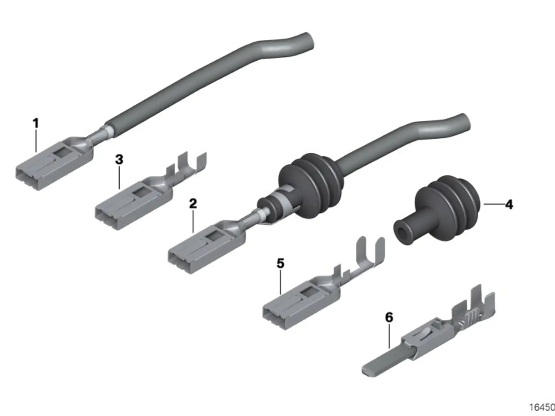 BMW Stiftkontakt SLK 2,8 ELA 61139123747