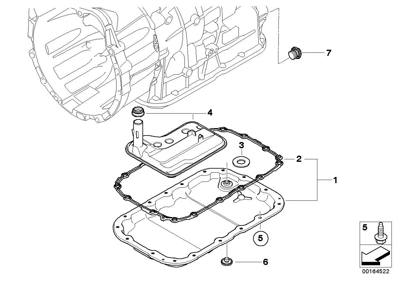 BMW Ölablassschraube E81 E82 E83 E84 E87 E88 E90 E91 E92 E93 2411