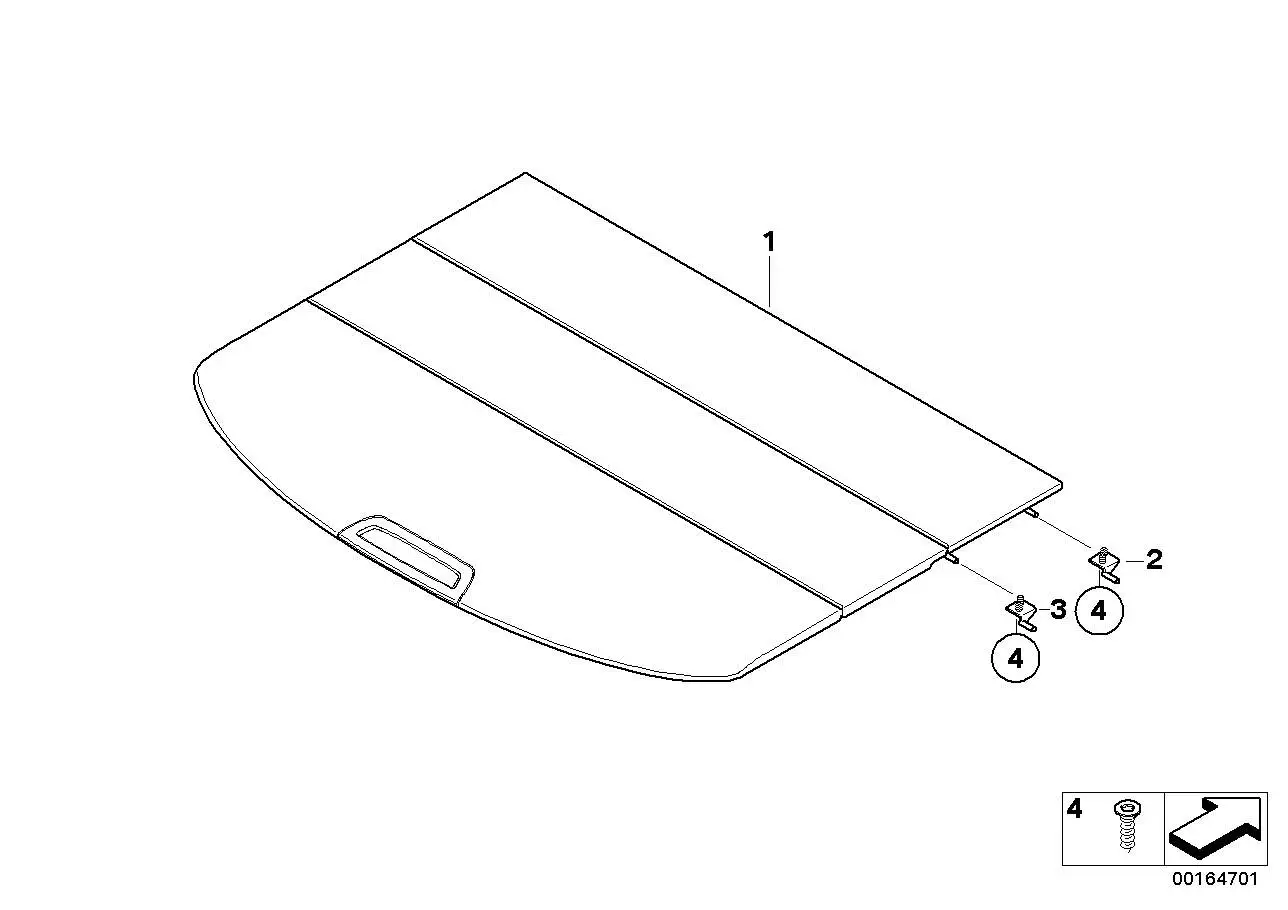BMW Ablegeboden E71 E72 F16 F86 51479133316