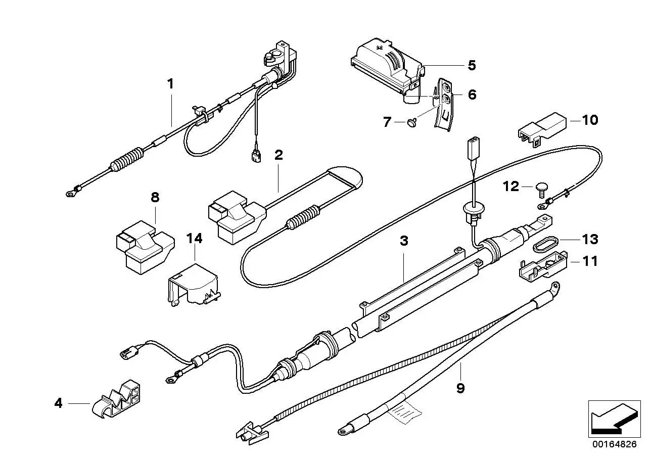 BMW Abdeckung E60 E61 E85 E86 61136931519