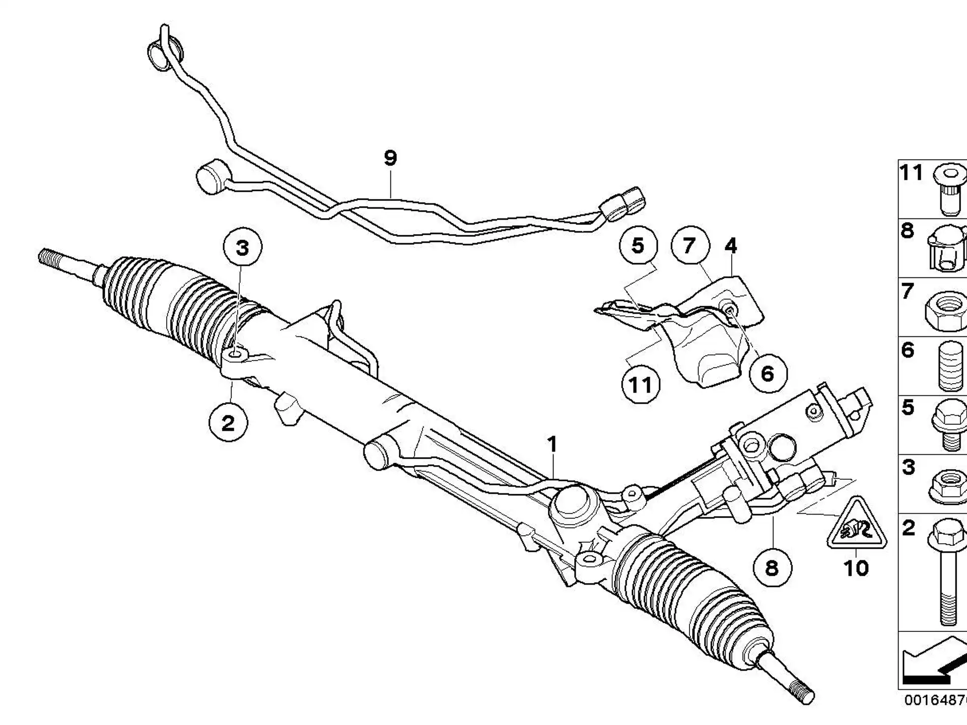 BMW ASA-Schraube E60 E61 E63 E64 E65 E66 K30 32136769390