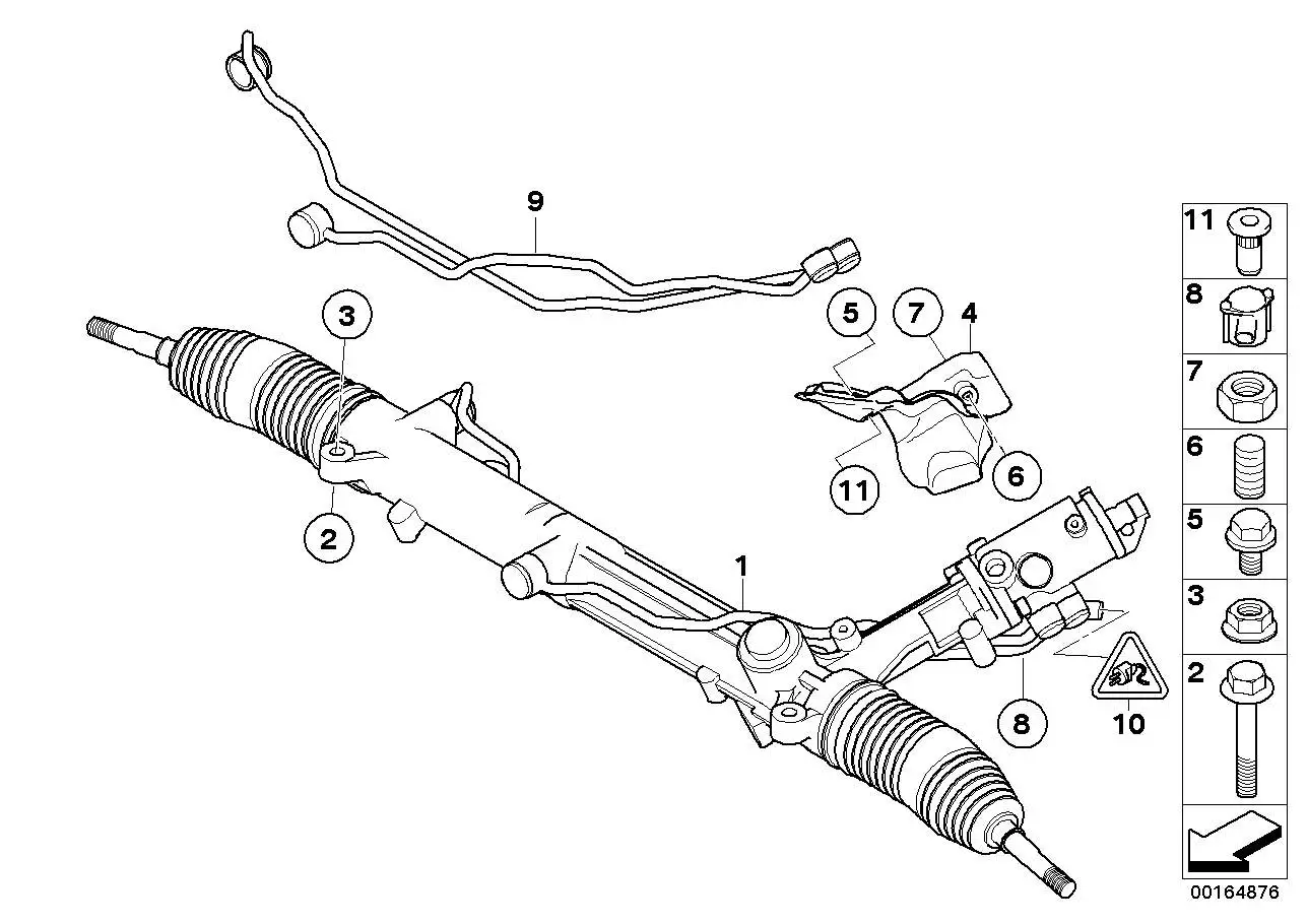 BMW Universal-Stiftgehäuse uncodiert E46 E53 E60 E61 E63 E64 E65