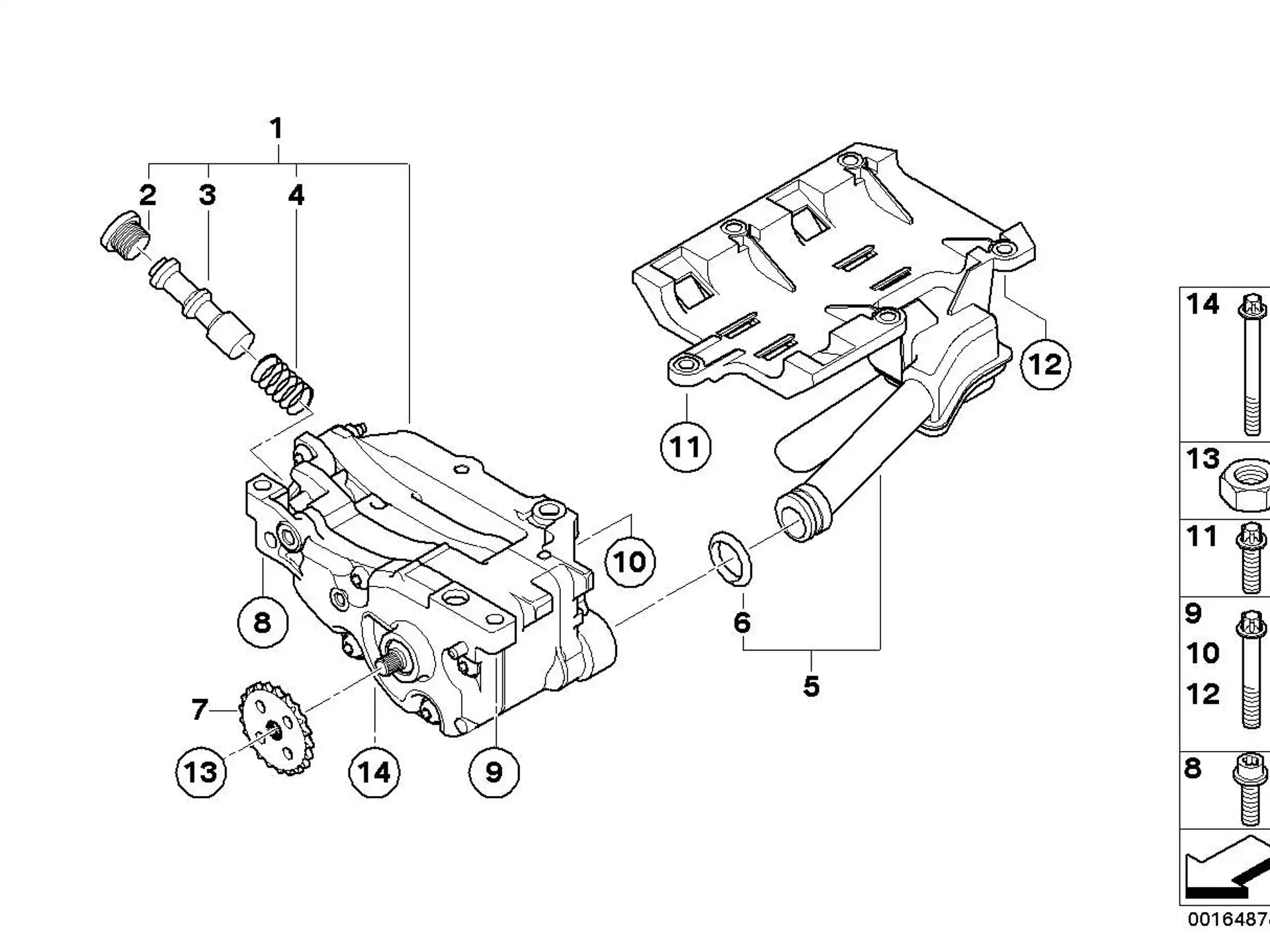 BMW Saugrohr E81 E87 E90 E91 E92 11417521173