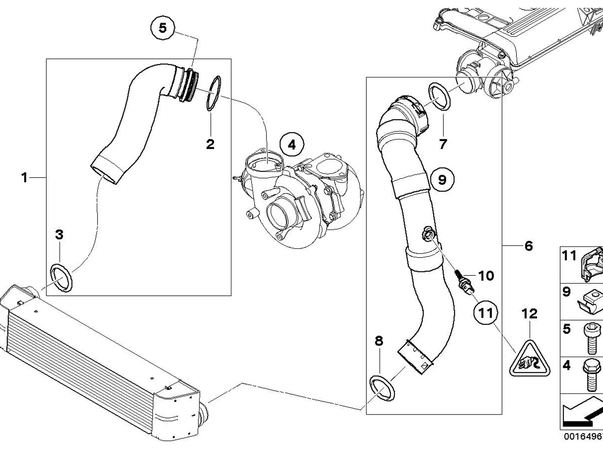 BMW Zylinderschraube E46 E53 E60 E61 E65 E66 E70 E71 E83 E87 E90 E91 E92 E93 11617788358