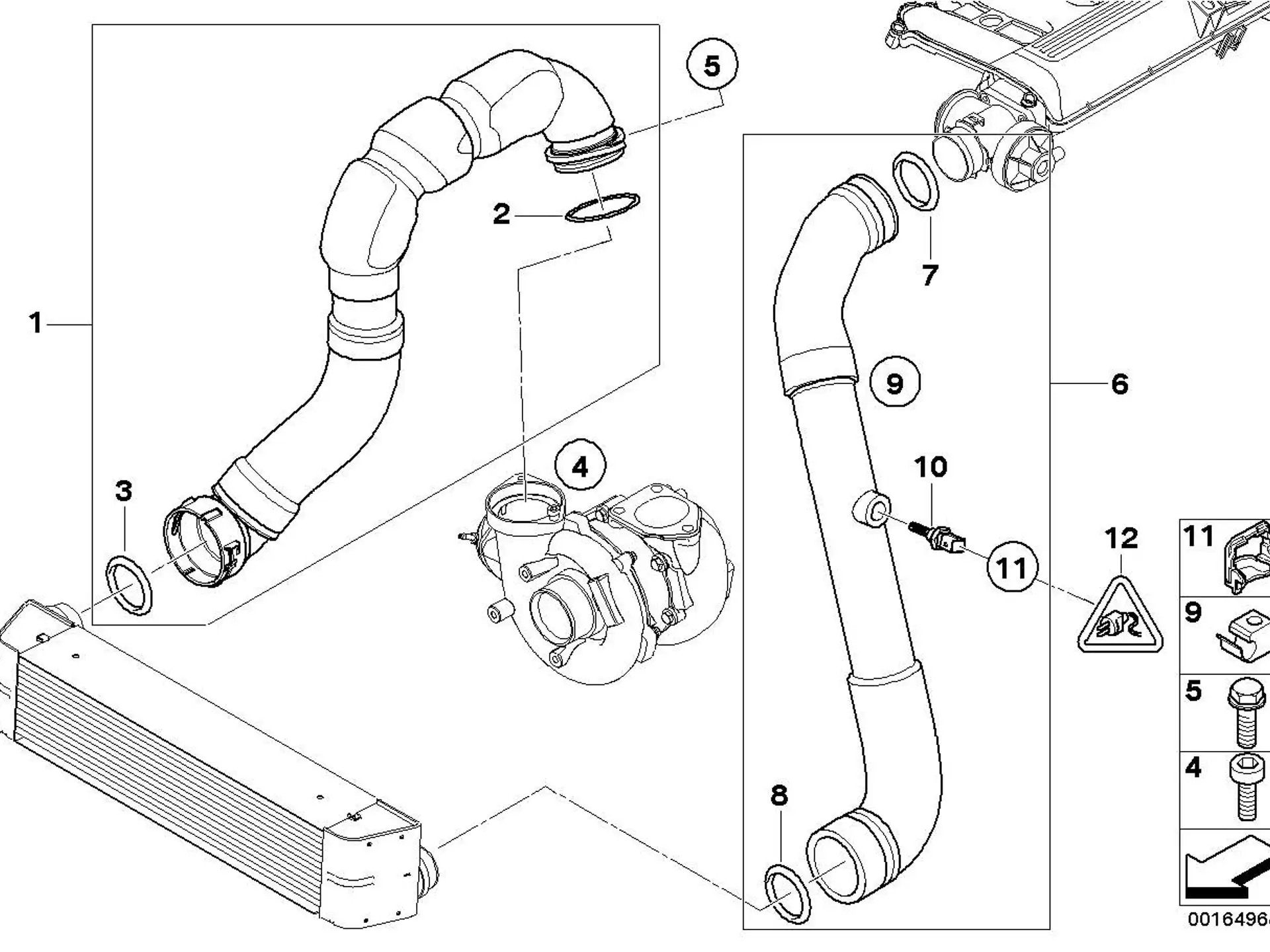 BMW Formdichtung E46 E53 E60 E61 E65 E66 E70 E71 E83 E90 E91 E92 E93 11617801222
